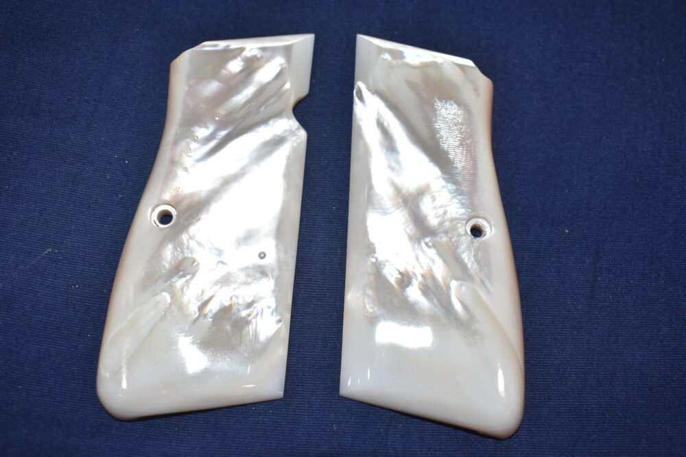 BROWNING HI POWER MOTHER OF PEARL GRIPS  BHPP1