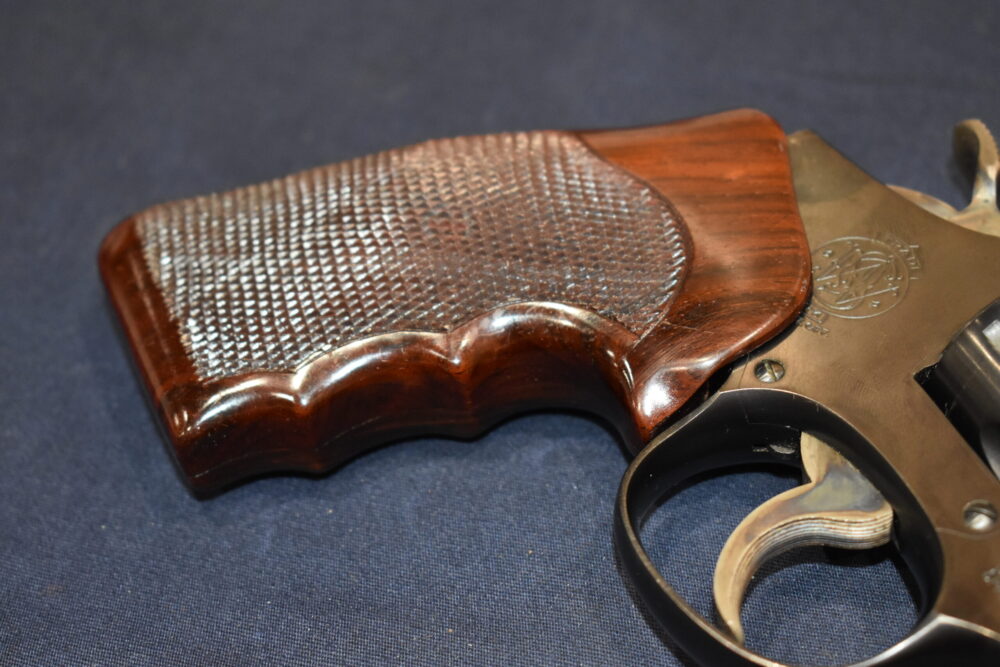 SMITH & WESSON K FRAME SQUARE BUTT FUZZY FARRANT CUSTOM GRIPS SWKFF7 - Image 6