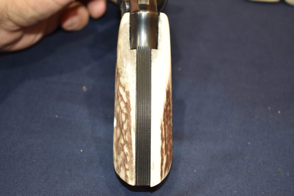 SMITH & WESSON K FRAME SQUARE BUTT SAMBAR STAG GRIPS KSQES1 - Image 11