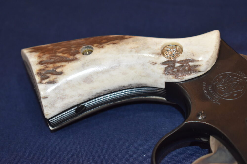 SMITH & WESSON K FRAME SQUARE BUTT SAMBAR STAG GRIPS KSQES1 - Image 12