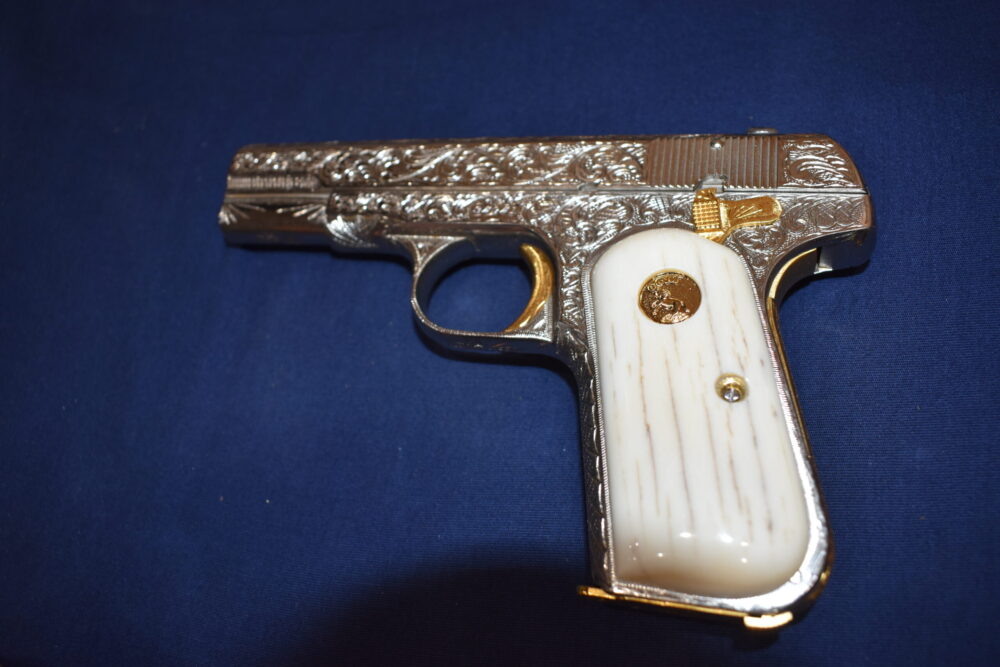 COLT 19803 / 1908 POCKET HAMMERLESS PREMIUM GRADE GIRAFFE BONE GRIPS 1903GB6 - Image 5