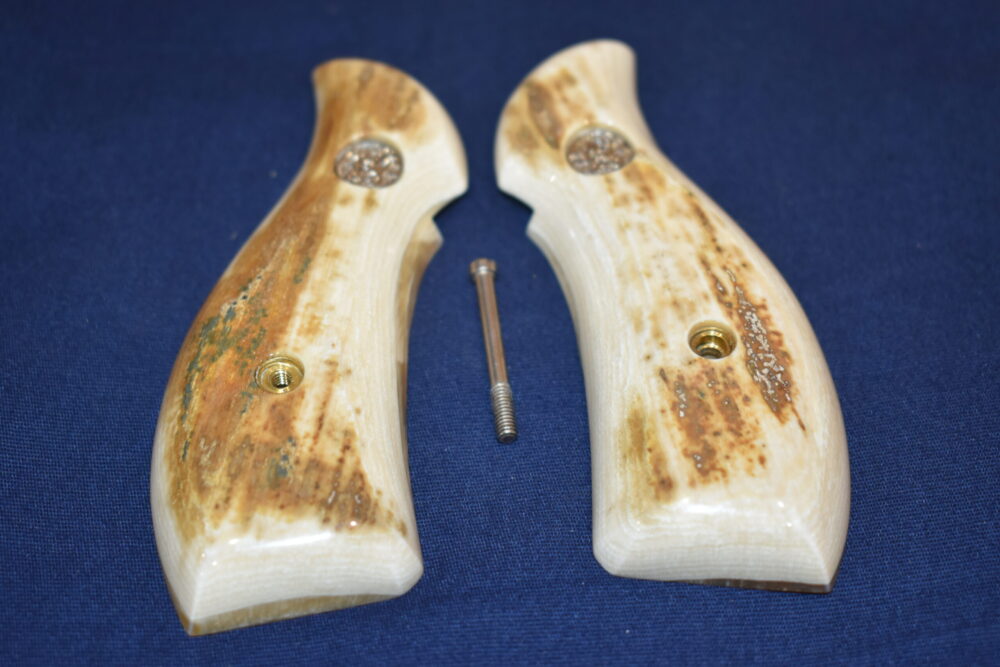 SMITH & WESSON K OR L FRAME MAMMOTH IVORY GRIPS KRBMI5 - Image 3