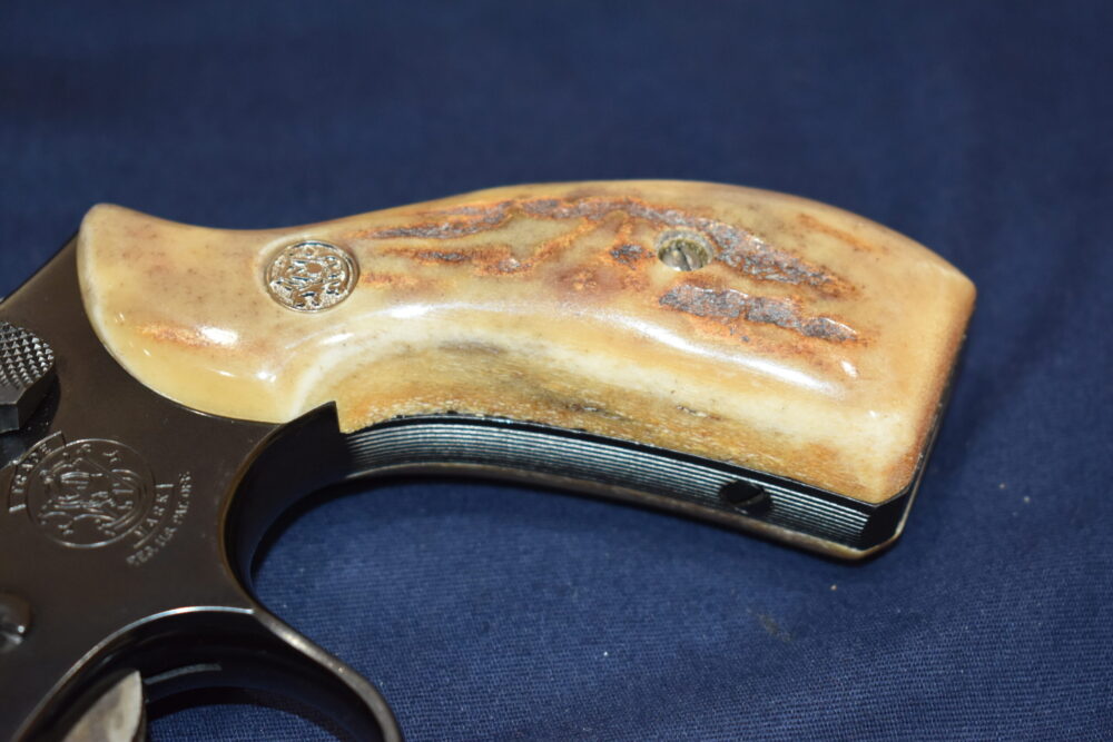 SMITH & WESSON K FRAME ROUND BUTT VINTAGE SAMBAR STAG KSRB23 - Image 7
