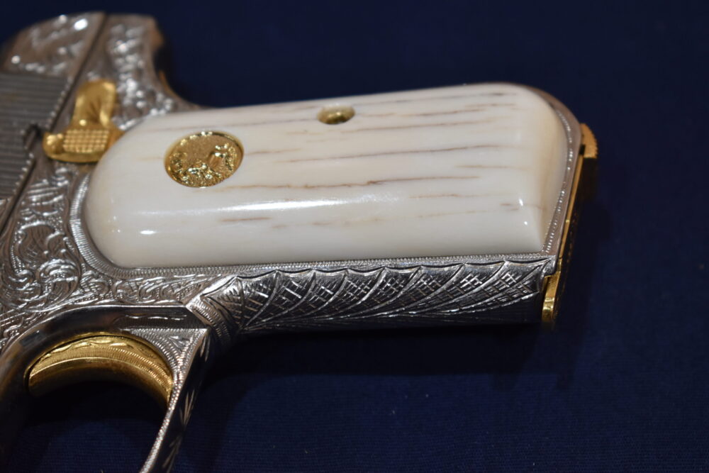 COLT 19803 / 1908 POCKET HAMMERLESS PREMIUM GRADE GIRAFFE BONE GRIPS 1903GB6 - Image 12