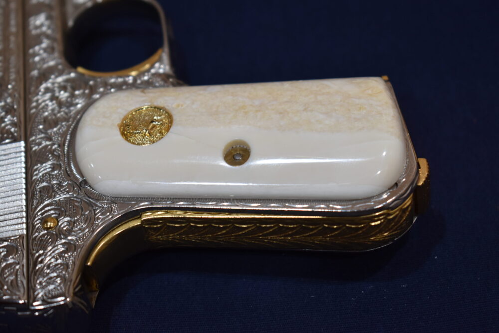 COLT 19803 / 1908 POCKET HAMMERLESS FOSSILIZED WALRUS IVORY GRIPS 1903FWI2 - Image 7
