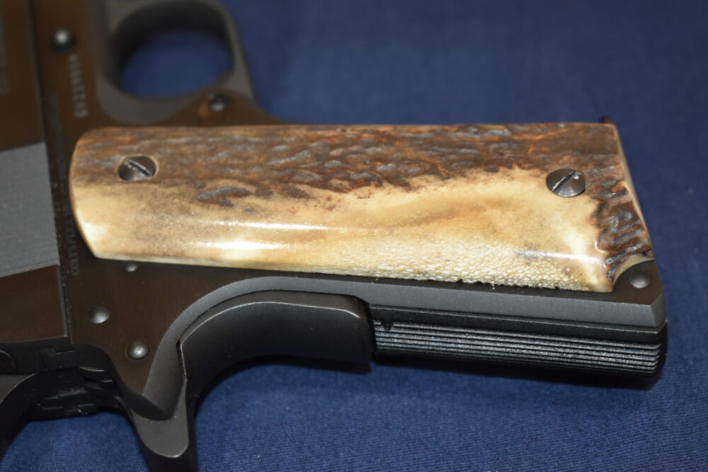 COLT 1911 FULL BARK COVERAGE ELK STAG GRIPS 1911RS1 - Image 7