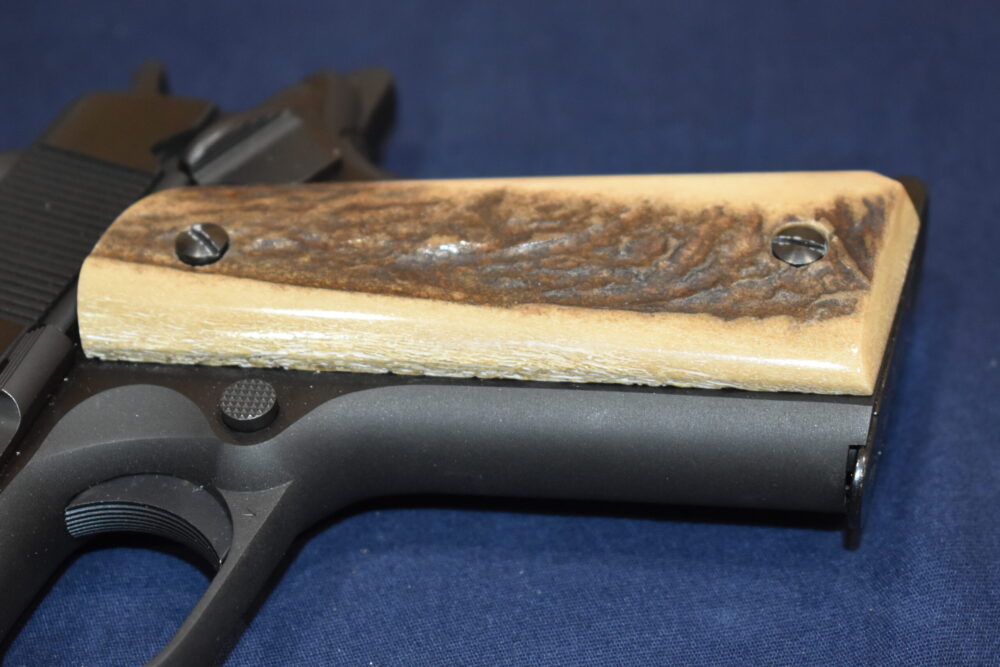 COLT 1911 FULL BARK COVERAGE ELK STAG GRIPS 1911RS1 - Image 13