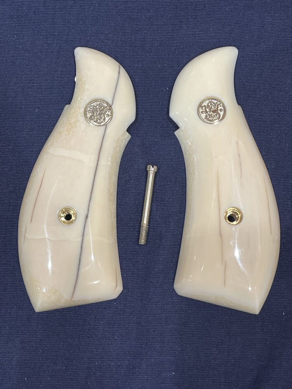 SMITH & WESSON K OR L FRAME WALRUS IVORY GRIPS KRBWI2