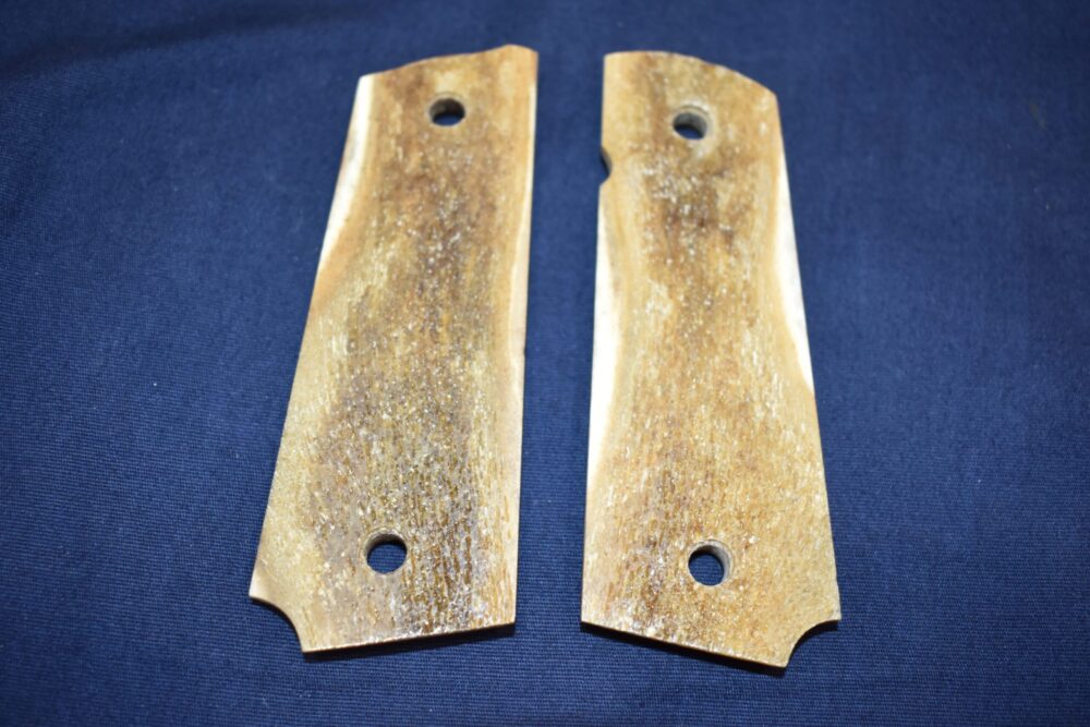 COLT 1911 FULL BARK COVERAGE ELK STAG GRIPS 1911RS2 - Image 4