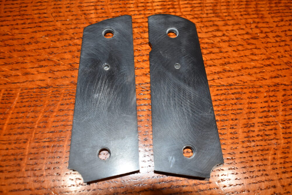 COLT 1911 CHECKERED BUFFALO HORN GRIPS 1911BH15 - Image 4