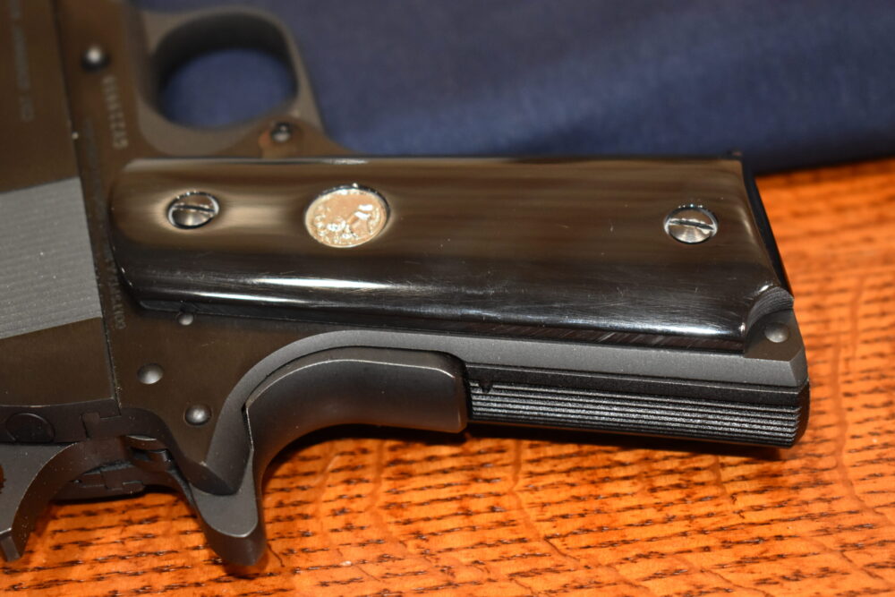 COLT 1911 CHECKERED BUFFALO HORN GRIPS 1911BH15 - Image 7