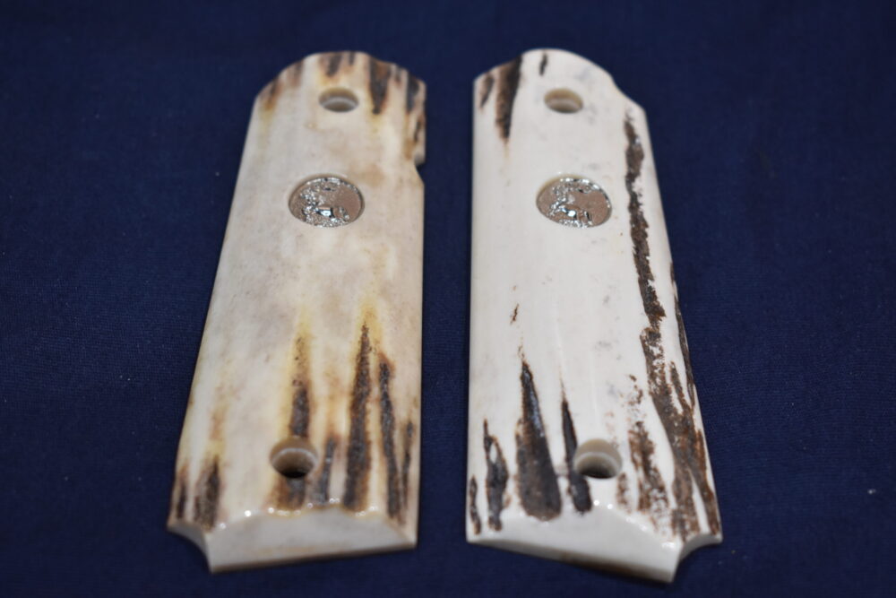 COLT 1911 VINTAGE SAMBAR STAG GRIPS 1911SS46 - Image 3