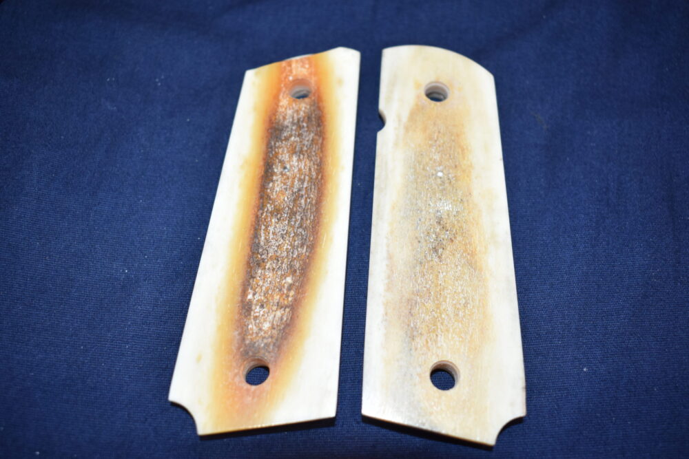 COLT 1911 VINTAGE SAMBAR STAG GRIPS 1911SS46 - Image 4