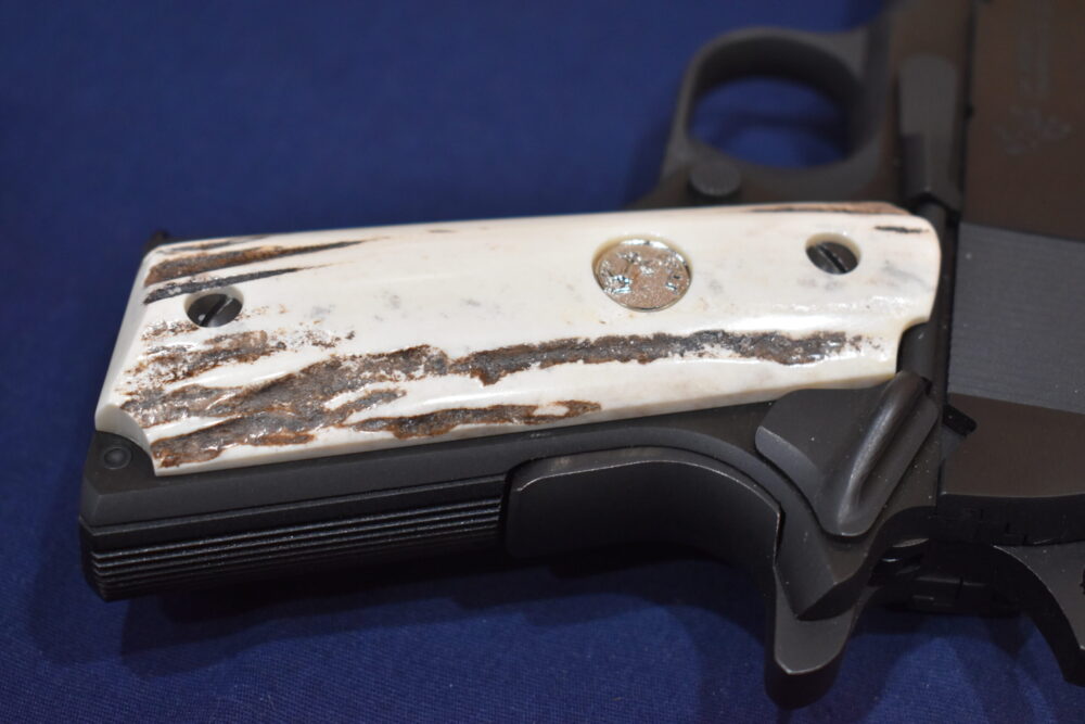 COLT 1911 VINTAGE SAMBAR STAG GRIPS 1911SS46 - Image 6