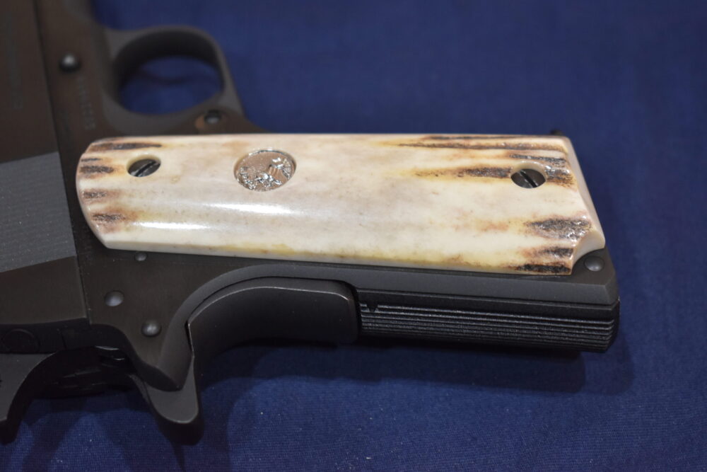 COLT 1911 VINTAGE SAMBAR STAG GRIPS 1911SS46 - Image 7