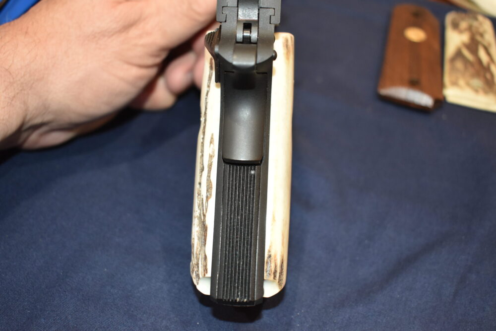COLT 1911 VINTAGE SAMBAR STAG GRIPS 1911SS46 - Image 11