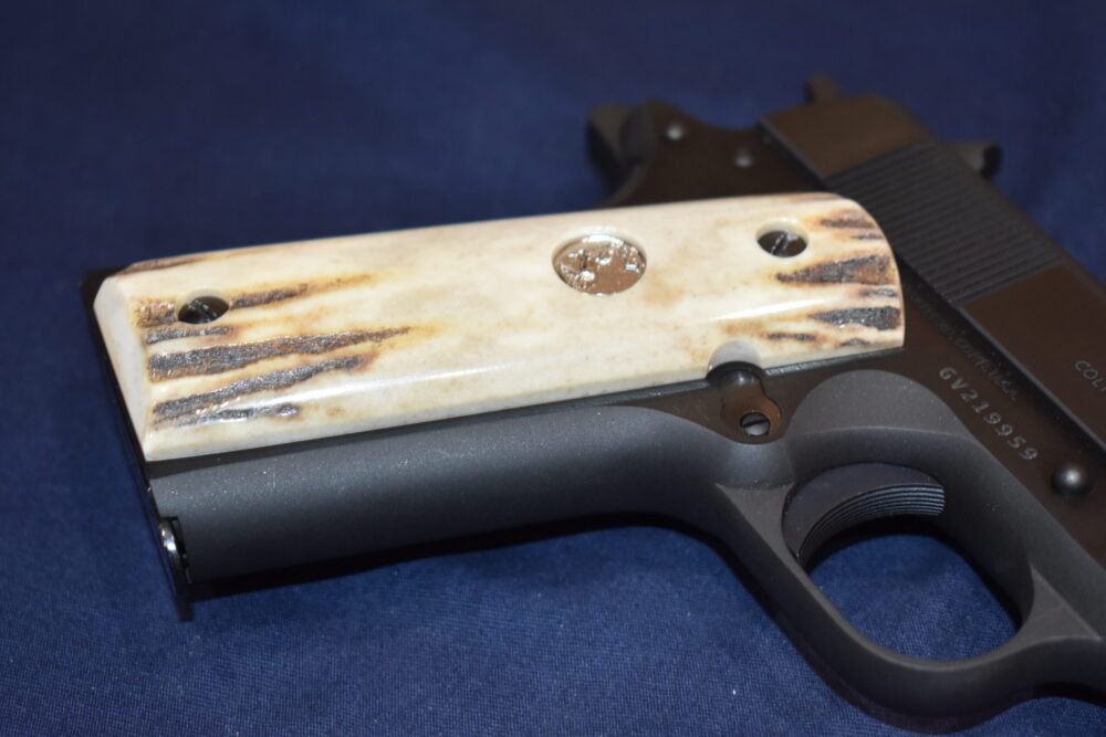 COLT 1911 VINTAGE SAMBAR STAG GRIPS 1911SS46 - Image 12