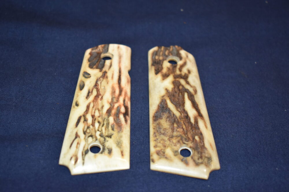 COLT 1911 OFFICER'S MODEL SAMBAR STAG GRIPS 1911OMS6 - Image 3
