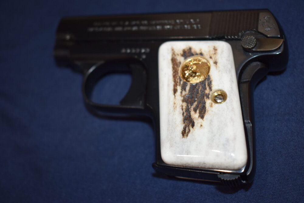 COLT 1908 VEST POCKET STAG GRIPS CVPS5 - Image 5