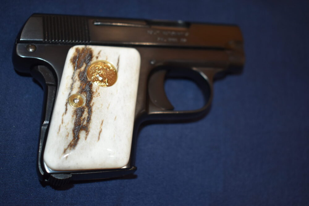 COLT 1908 VEST POCKET STAG GRIPS CVPS5 - Image 8