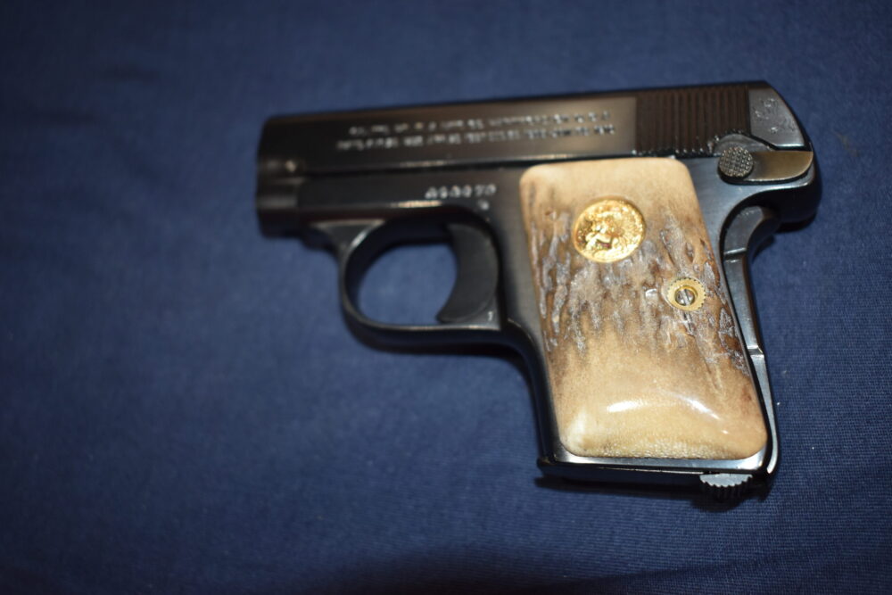 COLT 1908 VEST POCKET STAG GRIPS CVPS6 - Image 5