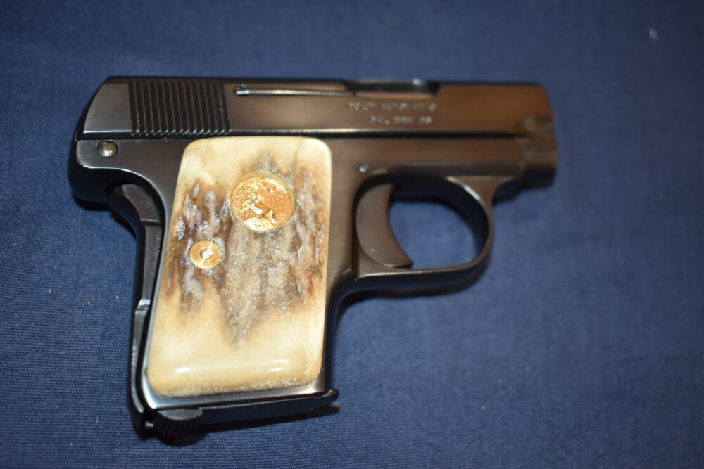 COLT 1908 VEST POCKET STAG GRIPS CVPS6 - Image 8