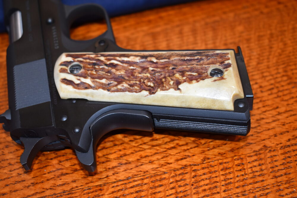 COLT 1911 VINTAGE SAMBAR STAG GRIPS 1911SS47 - Image 7