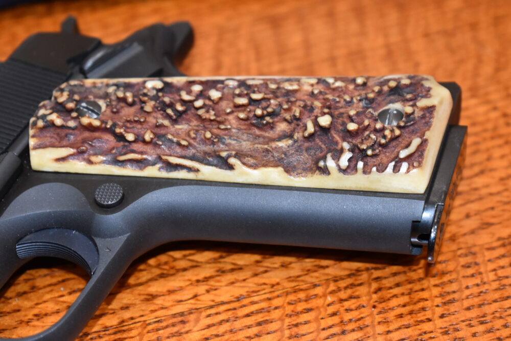 COLT 1911 VINTAGE SAMBAR STAG GRIPS 1911SS47 - Image 13