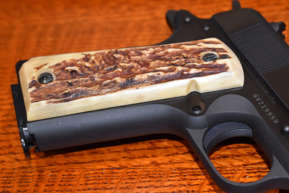 COLT 1911 VINTAGE SAMBAR STAG GRIPS 1911SS47 - Image 12