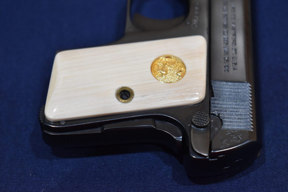 COLT 1908 VEST POCKET MAMMOTH IVORY GRIPS CVPMI5 - Image 6