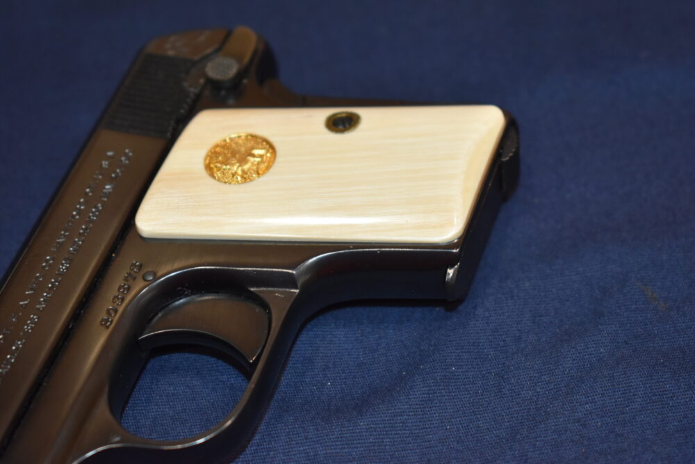 COLT 1908 VEST POCKET MAMMOTH IVORY GRIPS CVPMI5 - Image 13