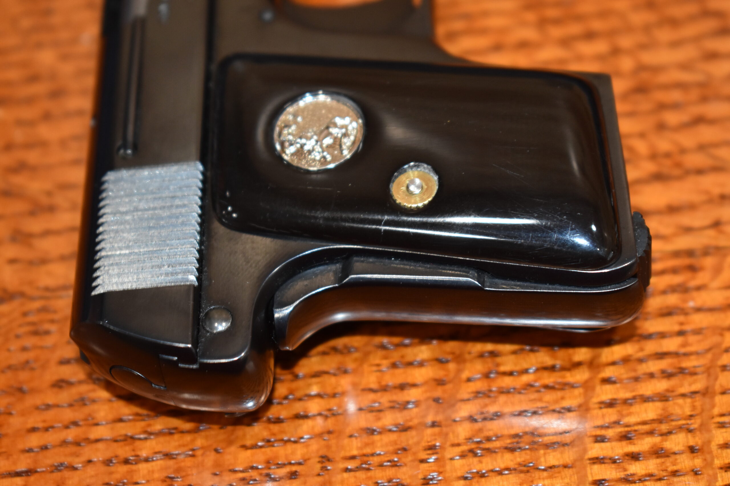 COLT 1908 VEST POCKET BUFFALO HORN GRIPS CVPBH3 - Image 7