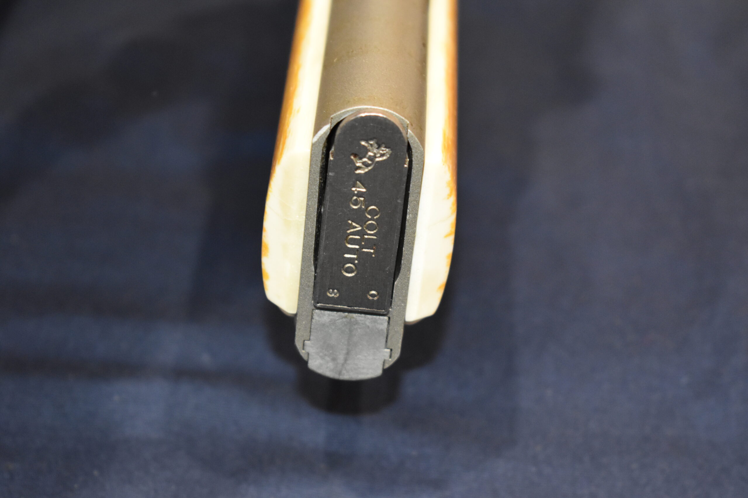 COLT 1911 OFFICER'S MODEL GIRAFFE BONE GRIPS 1911OMGB2 - Image 10