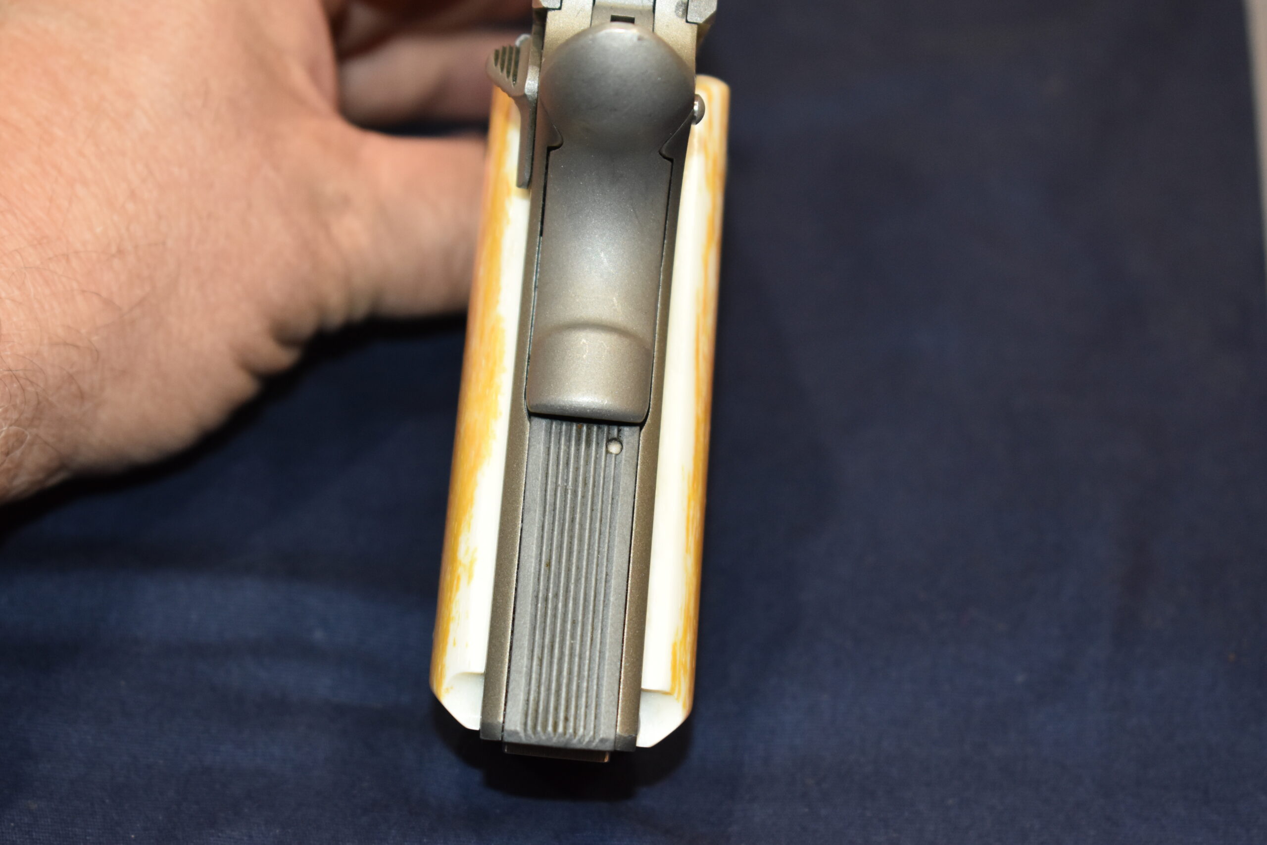 COLT 1911 OFFICER'S MODEL GIRAFFE BONE GRIPS 1911OMGB2 - Image 11