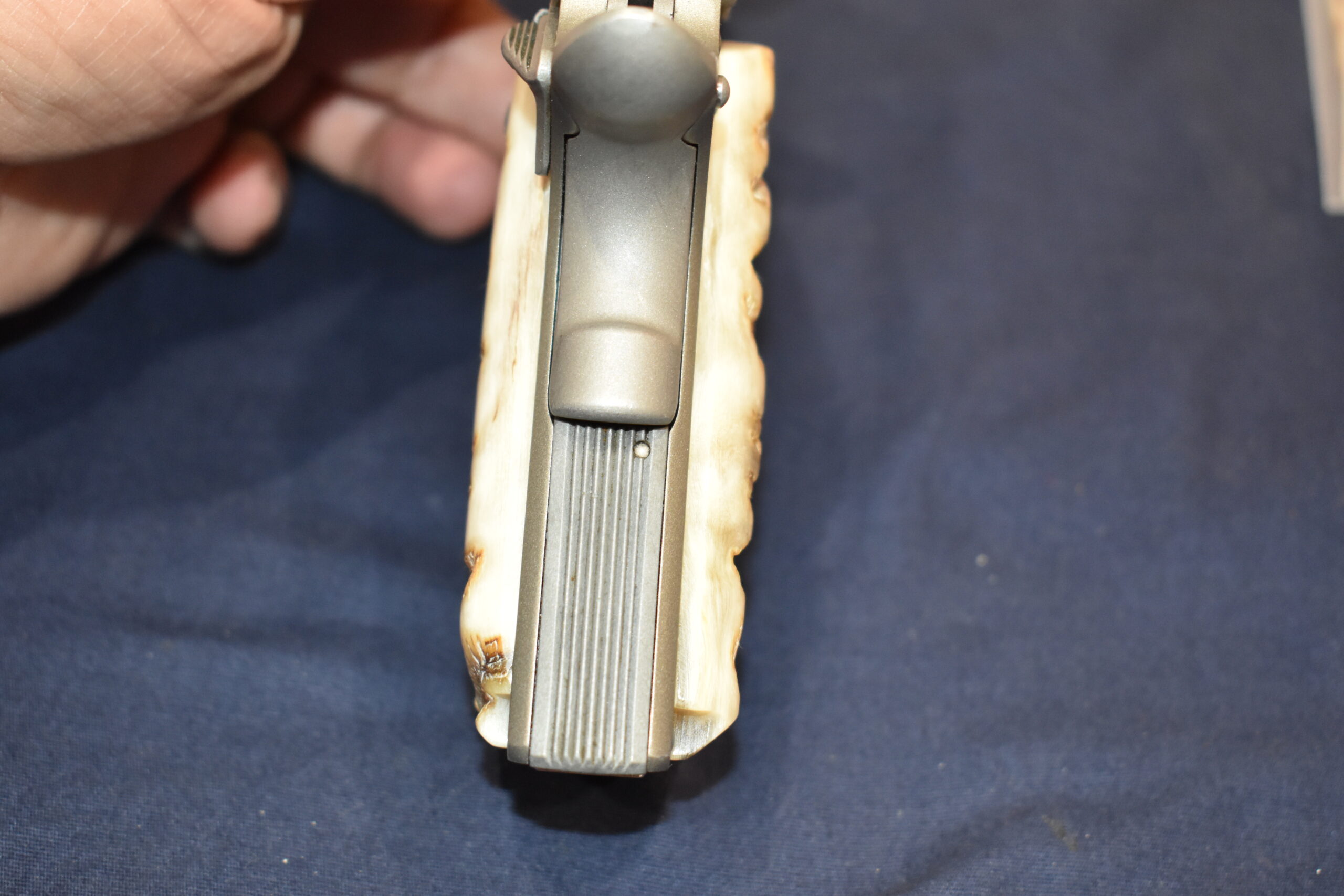 COLT 1911 OFFICER'S MODEL RAMS HORN GRIPS 1911OMRH2 - Image 11