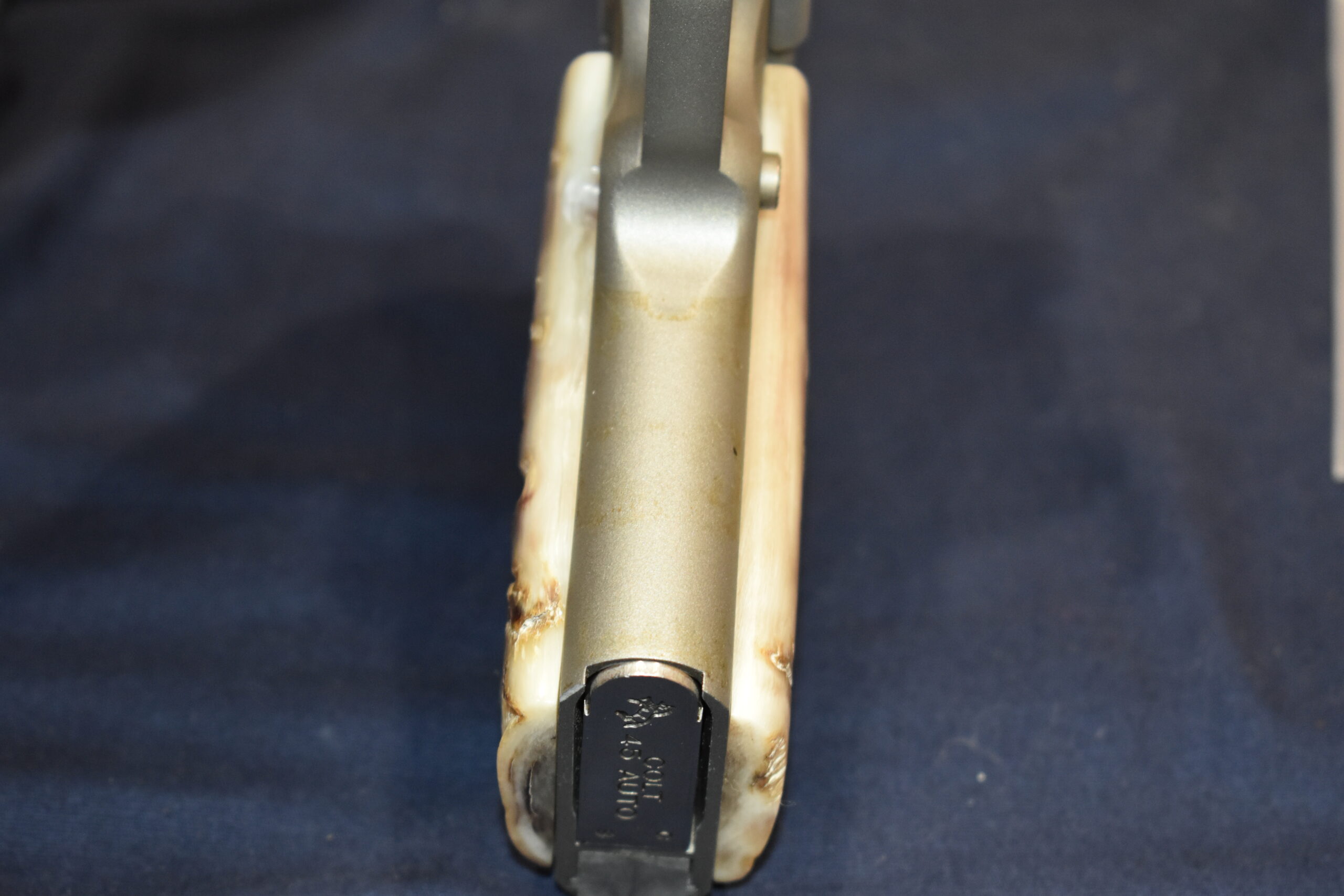 COLT 1911 OFFICER'S MODEL RAMS HORN GRIPS 1911OMRH1 - Image 9