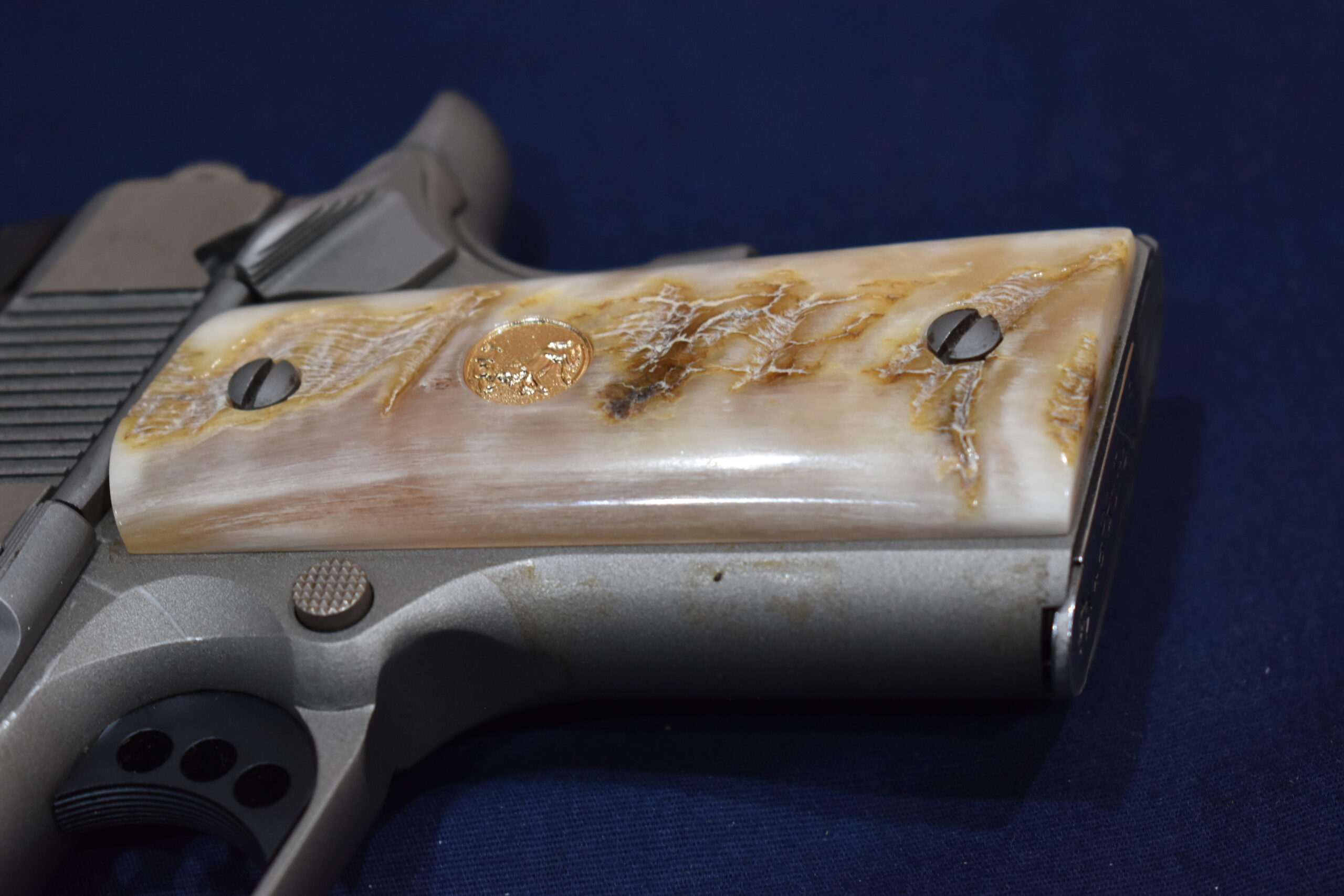 COLT 1911 OFFICER'S MODEL RAMS HORN GRIPS 1911OMRH1 - Image 13