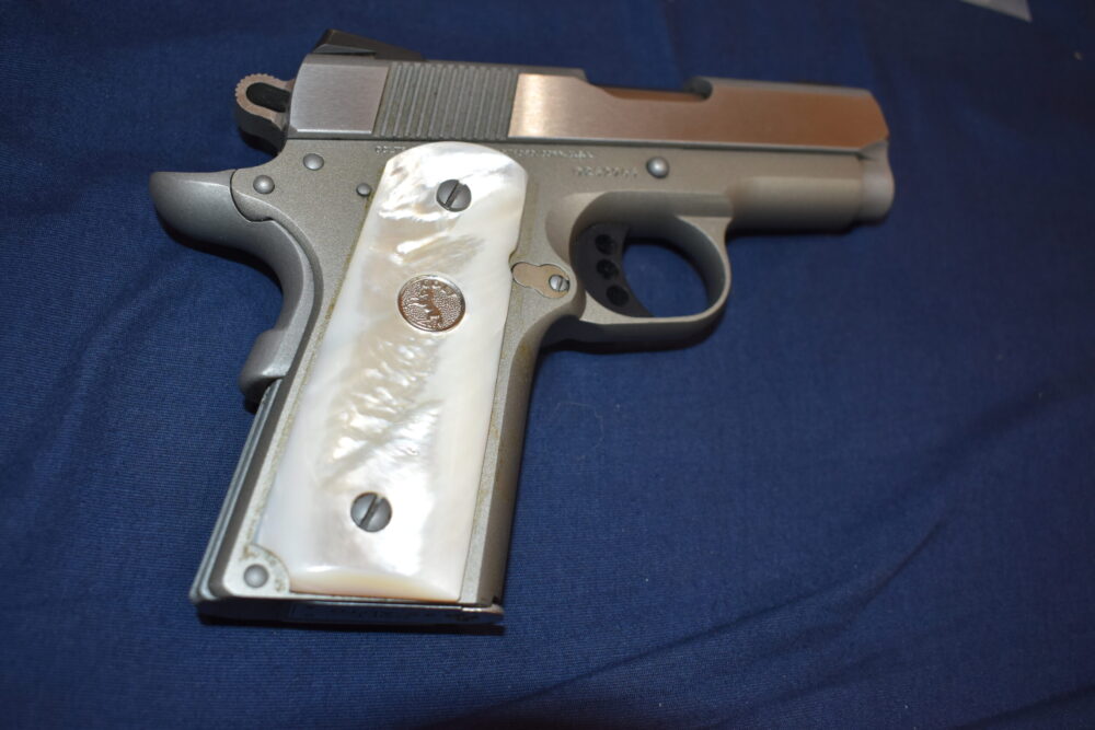 COLT 1911 OFFICER'S MODEL MOTHER OF PEARL GRIPS 1911OMMOP4 - Image 8