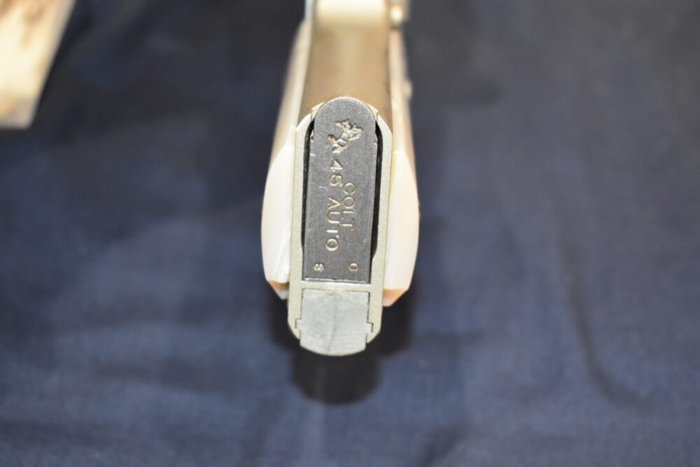 COLT 1911 OFFICER'S MODEL MOTHER OF PEARL GRIPS 1911OMMOP4 - Image 10