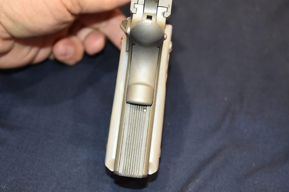 COLT 1911 OFFICER'S MODEL MOTHER OF PEARL GRIPS 1911OMMOP4 - Image 11