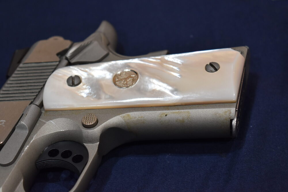 COLT 1911 OFFICER'S MODEL MOTHER OF PEARL GRIPS 1911OMMOP4 - Image 13