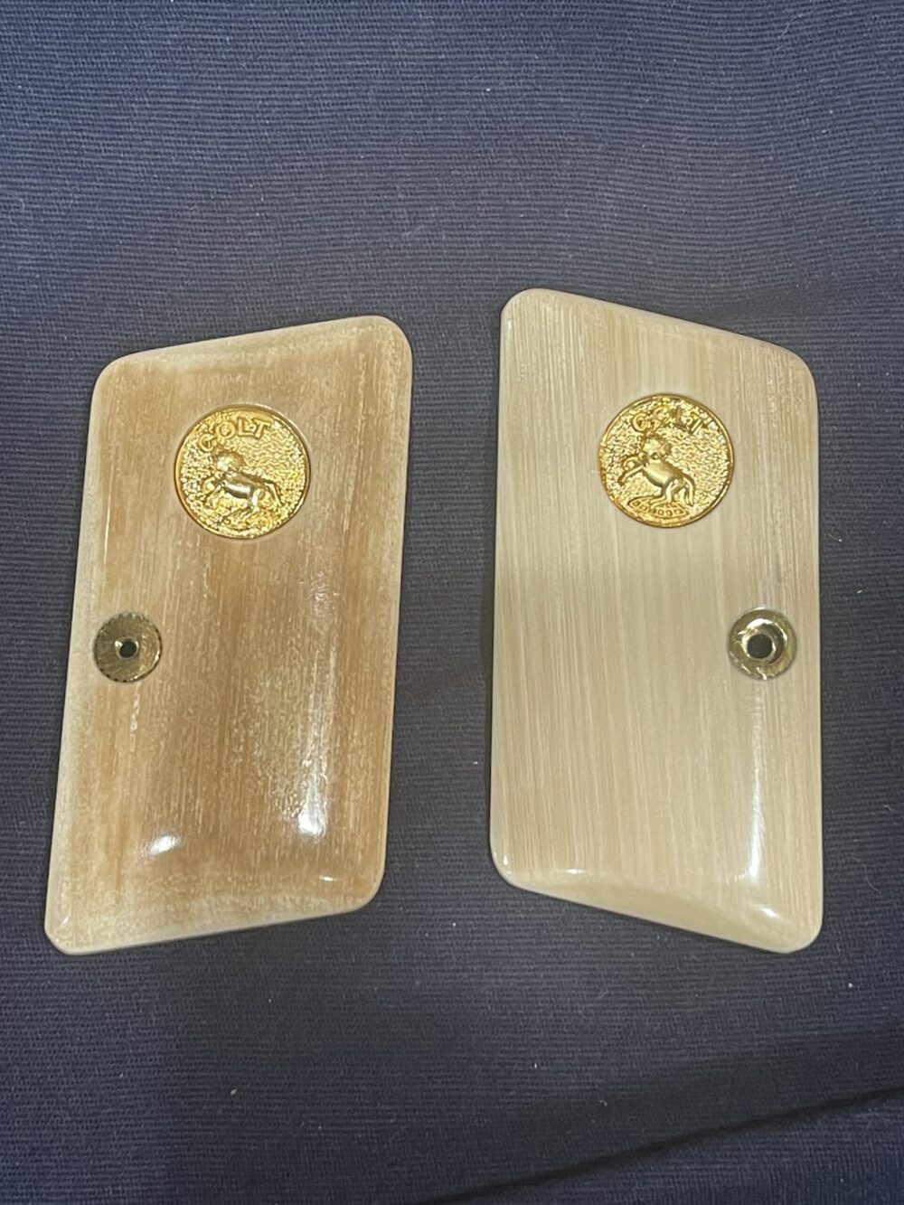 COLT 1908 VEST POCKET MAMMOTH IVORY GRIPS CVPMI5