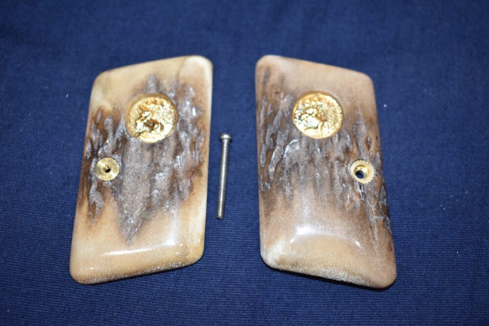 COLT 1908 VEST POCKET STAG GRIPS CVPS6