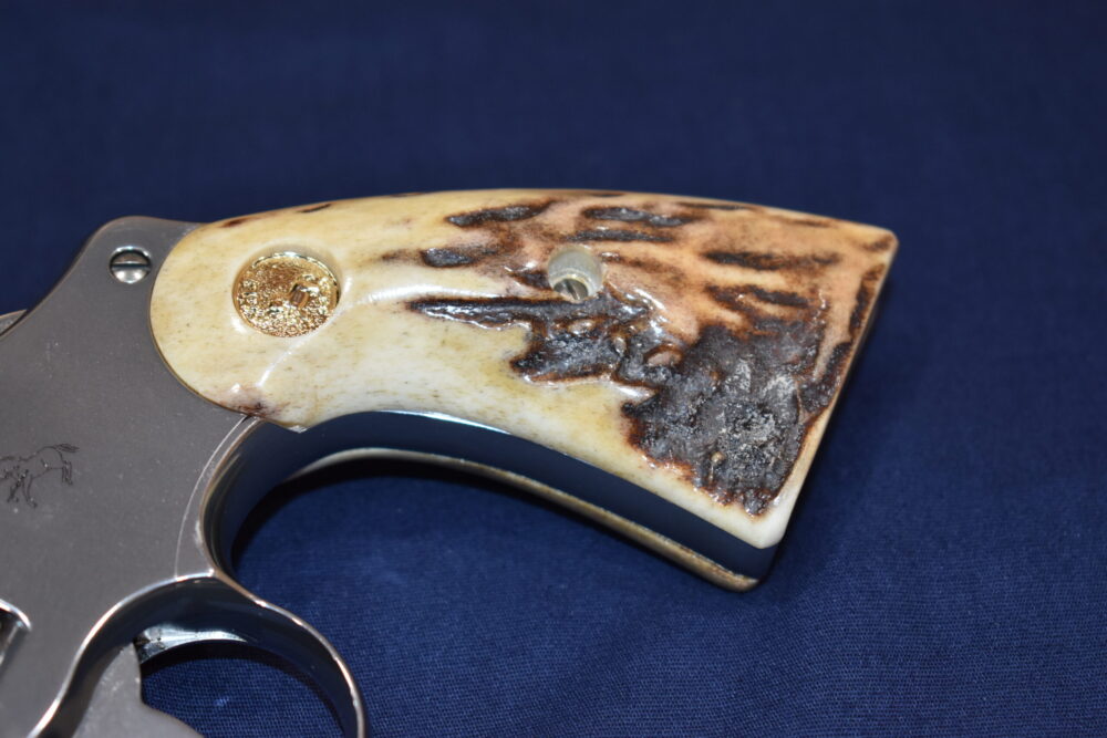 COLT PYTHON / OFFICER'S MODEL MATCH VINTAGE SAMBAR STAG GRIPS CPSS35 - Image 13