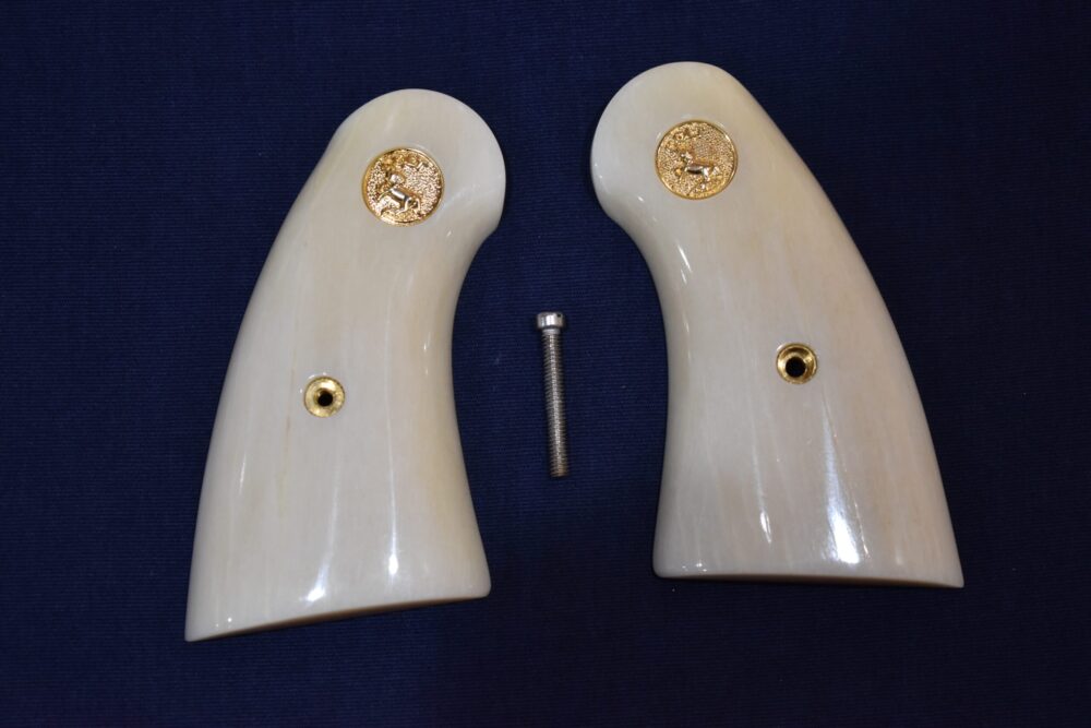 COLT PYTHON PREMIUM GRADE GIRAFFE BONE GRIPS CPGB23 - Image 2