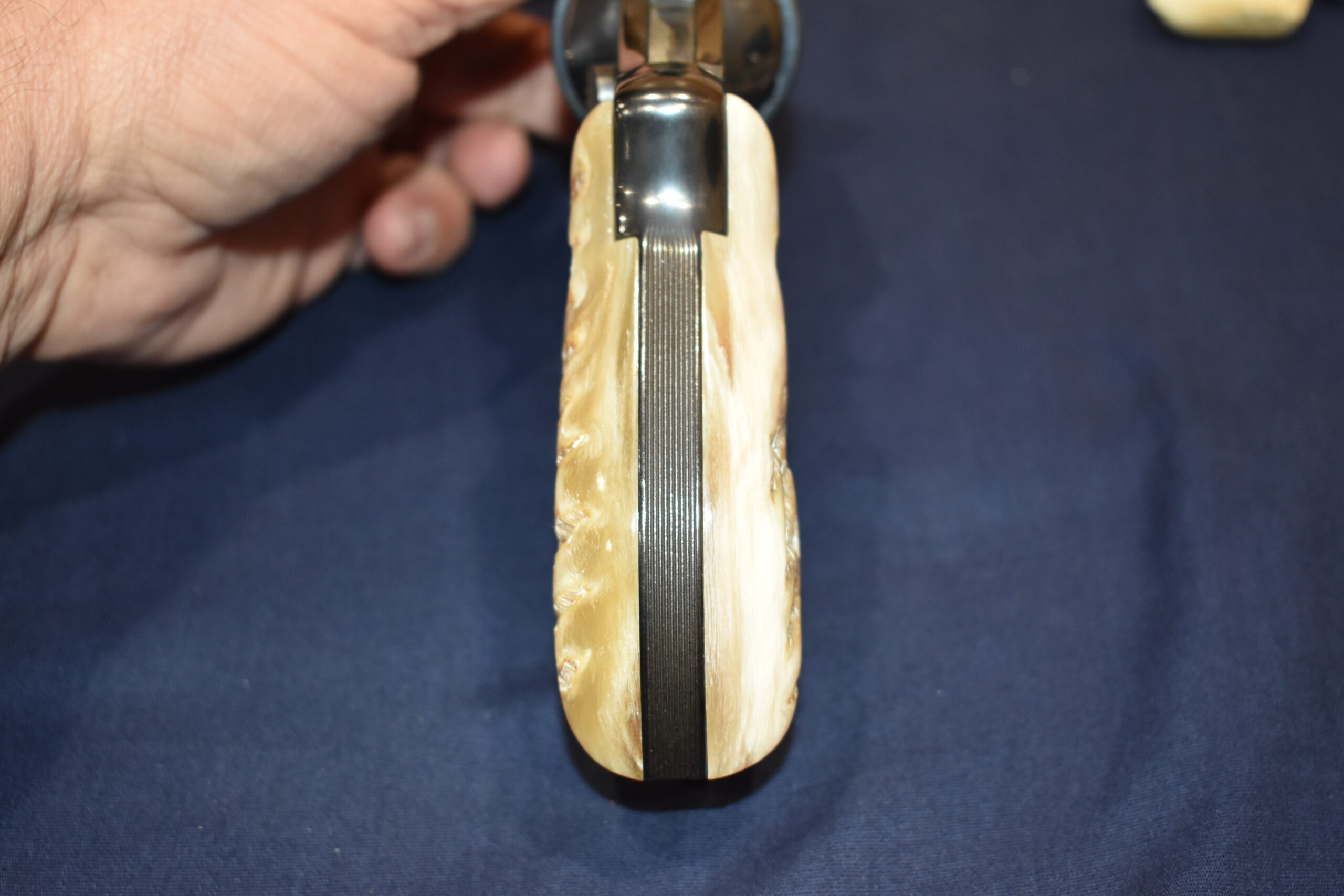 SMITH & WESSON N FRAME ROUND BUTT PREMIUM GRADE RAMS HORN GRIPS NRH15 - Image 11