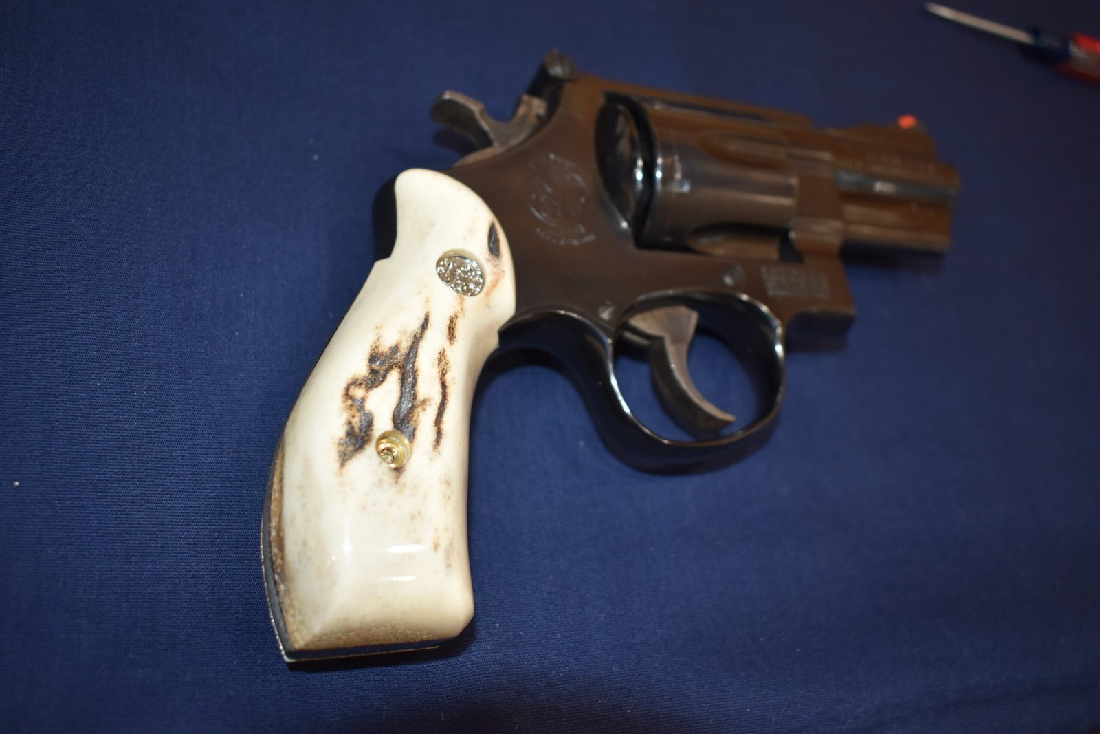 SMITH & WESSON N FRAME ROUND BUTT SAMBAR STAG GRIPS SWNSS25 - Image 8