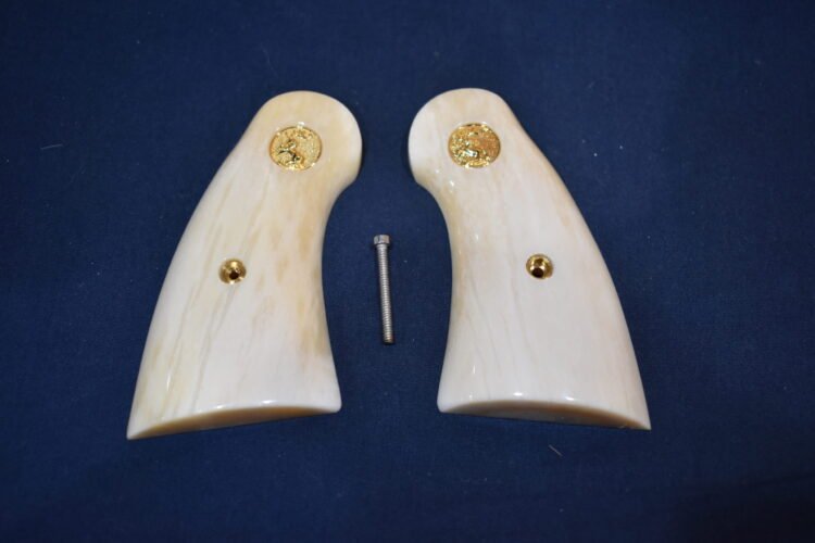 COLT PYTHON PREMIUM GRADE GIRAFFE BONE GRIPS CPGB31