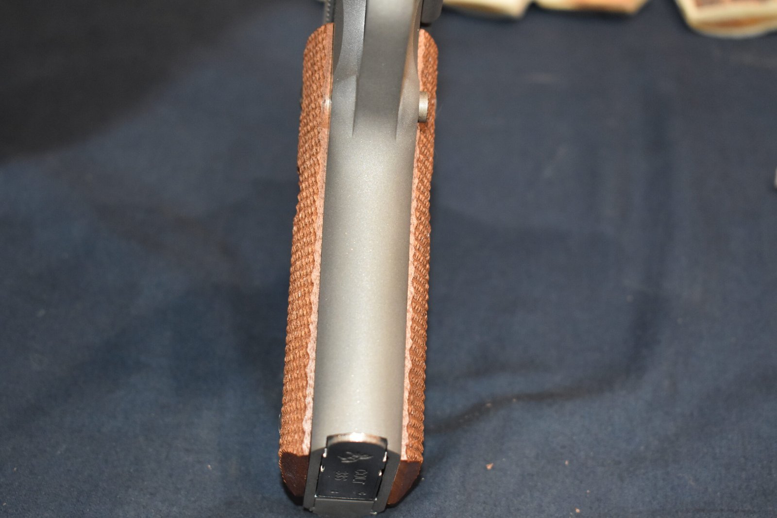 COLT 1911 CHECKERED WOOD GRIPS 1911W9 - Image 9