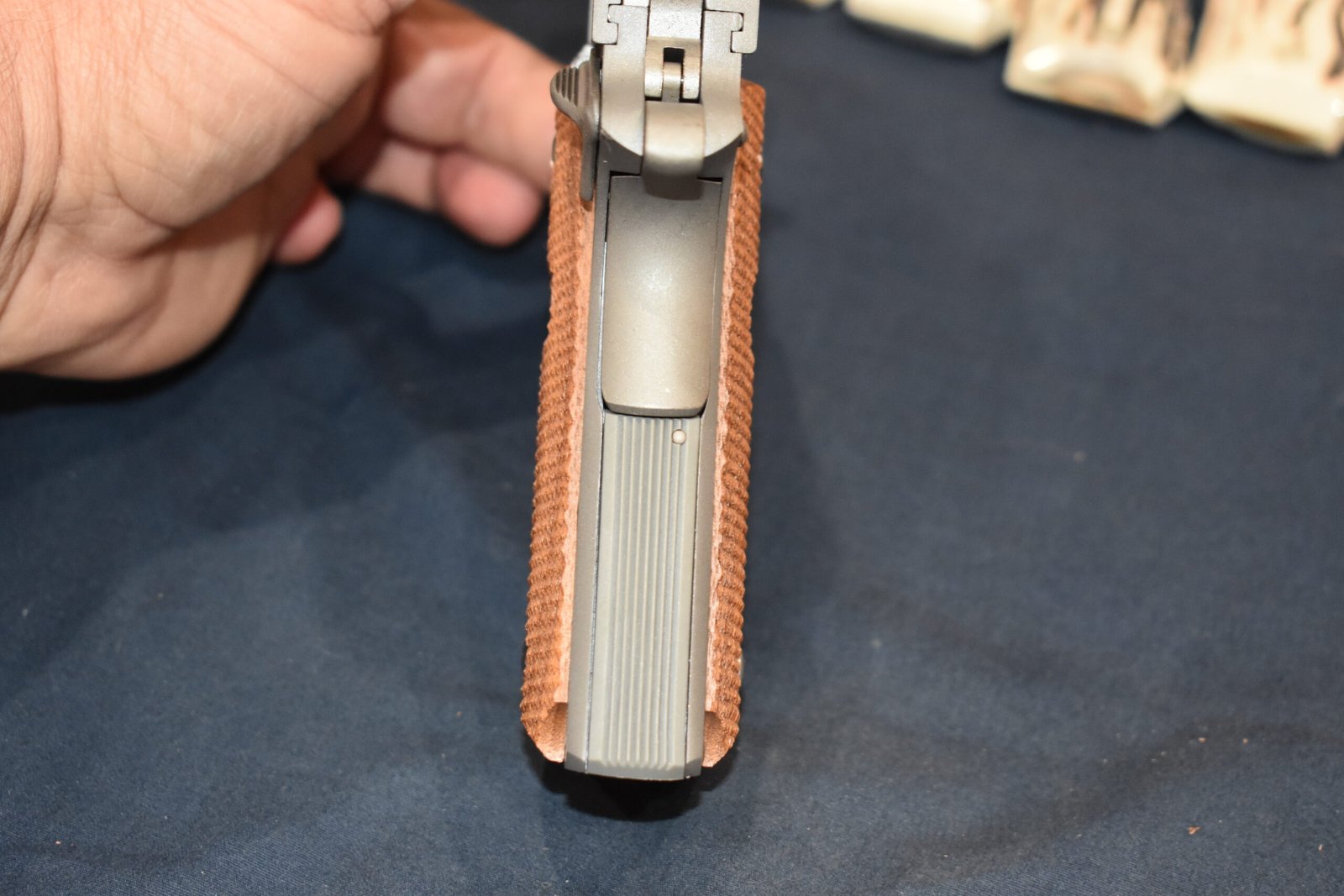 COLT 1911 CHECKERED WOOD GRIPS 1911W9 - Image 11